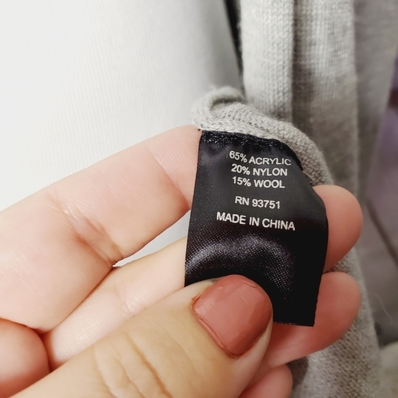 Colour works size S gray long cardigan … - Picture 8 of 10